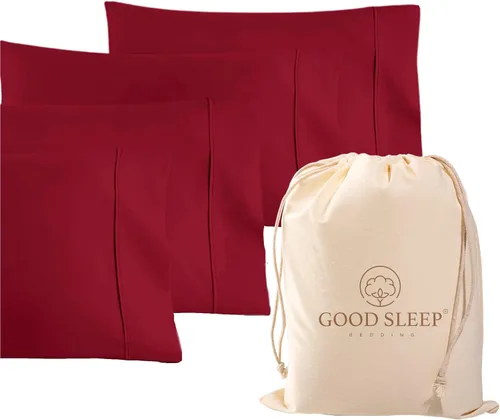 Miniatura 27 de Juego de 4 fundas de almohada estándar de 1000 hilos, 100% algodón egipcio, con algodón de fibra larga y tejido satinado, suaves y sedosas, como