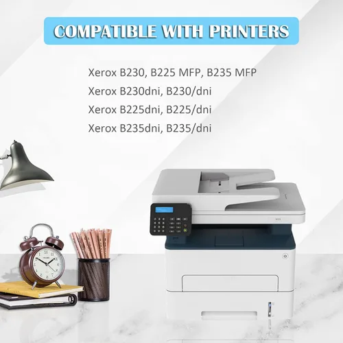 Miniatura 2 de B230 B225 B235 Cartucho de tambor negro 013r00691 12000 páginas compatible con impresoras Xerox B230 B225 B235 B230dni B225dni B235dni