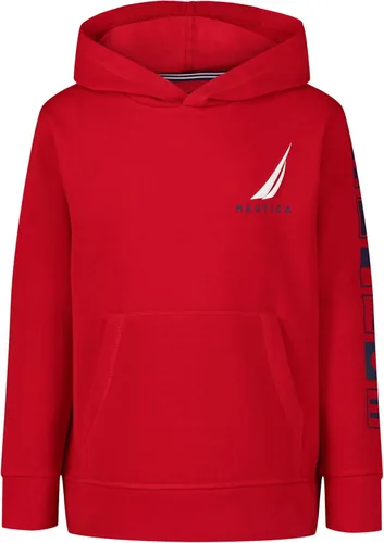 Miniatura 7 de Nautica Suéter estilo sudadera con capucha de forro polar para niño