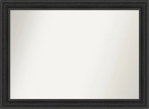 Miniatura 293 de Amanti Art Espejo personalizado, gran espejo de baño estrecho, espejo de pared o espejo de tocador de baño sobre el fregadero (24 x 24 pulgadas)