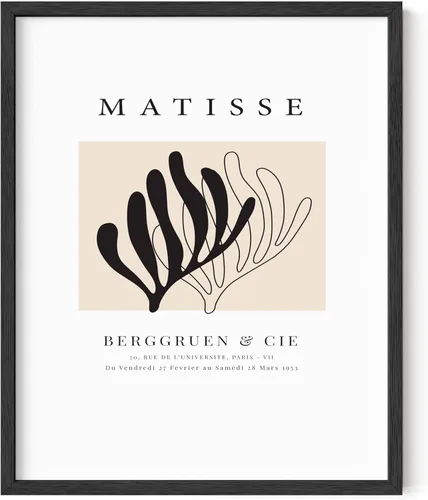 Miniatura 15 de HAUS AND HUES Matisse - Impresión artística minimalista y moderna, arte estético de Henri Matisse, póster abstracto para dormitorio, habitación