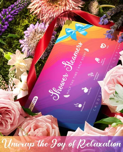 Miniatura 2 de POPCHOSE Vaporizadores de Ducha de Aromaterapia, Rellenos de Media para Mujeres, Regalos de Navidad para Adolescentes y Mujeres, Cuidado Personal