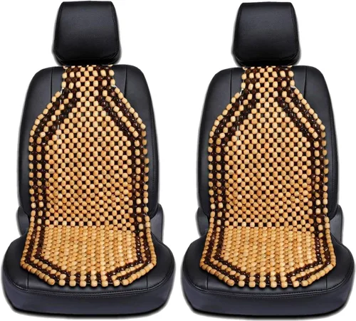 Miniatura 8 de Zento Deals cojín de confort para asiento con cuentas de madera