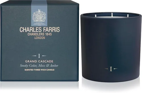 Miniatura 11 de Charles Farris British Expedition - Vela perfumada de 3 mechas de clavo, tabaco y té de menta