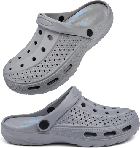 Miniatura 22 de INMINPIN - Zuecos ortopédicos para mujeres y hombres, con soporte de arco, zapatos de jardín, sandalias con fascitis plantar y plantillas de pies