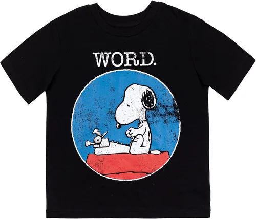 Miniatura 3 de Peanuts Woodstock Snoopy Charlie Brown - Paquete de 3 camisetas para niños pequeños y grandes