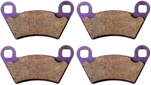 SCITOO FA354 Pastillas de freno para Polaris Brutus 2013-2014 pastillas de freno delanteras de fibra de carbono