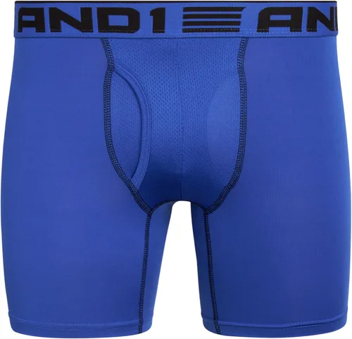 Miniatura 4 de AND1 Ropa interior para hombre Paquete de 6 calzoncillos de compresión de rendimiento, bragueta funcional (S-3XL)