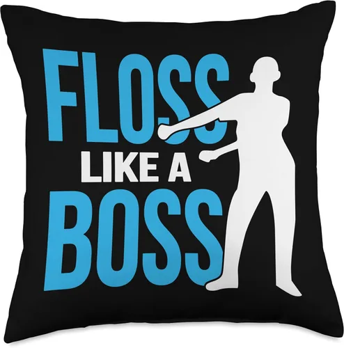 Miniatura 5 de Floss Like A Boss Designs Floss Like A Boss - Almohada de baile, 16.0 x 16.0 in, multicolor