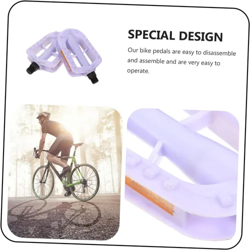 Miniatura 9 de Homoyoyo 1 par de bicicletas Pedal bicicleta cosas plegable bicicleta niños Bicicletas Bicicletas Entrenador Pedal MTB Pedales planos niños MTB