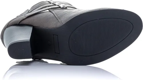 Miniatura 5 de Botines Payton con cremallera lateral y tacón alto para mujer