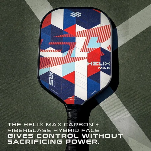 Miniatura 6 de Selkirk Sport SLK Helix Pro Paleta de Pickleball Paletas de Pickleball de Fibra de Carbono Termoformada con Cara Híbrida de Fibra de Carbono