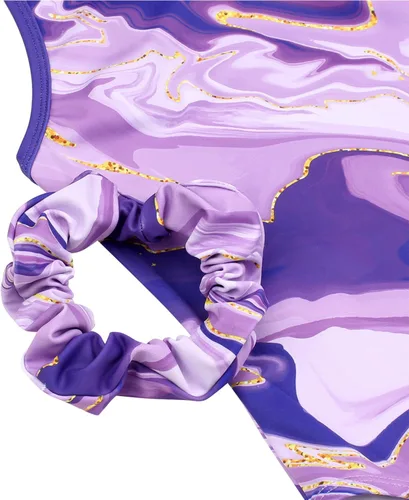 Miniatura 5 de MODAFANS Leotardos de gimnasia para niñas con pantalones cortos, con cierre de baile, ropa deportiva