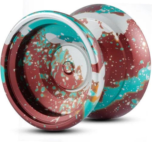 Miniatura 9 de TK2 Yoyo profesional de metal para niños de 8 a 12 años y adultos, Yoyo que no responde para principiantes avanzados y juegos profesionales, 10