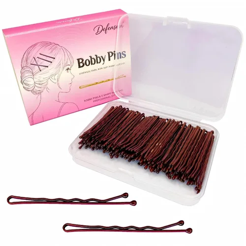Miniatura 16 de Kit de 200 pines gruesos dorados y rubios, 150 horquillas para el cabello (2.2 pulgadas, 2.36 pulgadas, 2.75 pulgadas) + 50 pines en forma de U