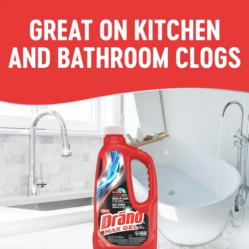 Miniatura 7 de Removedor de obstrucciones 00117-2PK Max(paquete de 2), 32 onzas, Drano , thomaswi, 1, 1