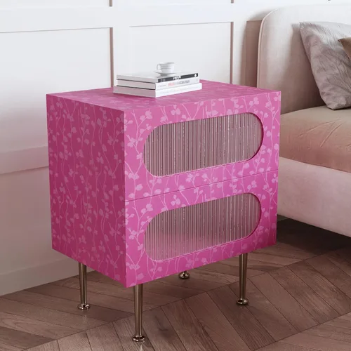 Miniatura 7 de CRE8TIVE Papel tapiz rosa claro para despegar y pegar, papel de contacto rosa sedoso en relieve para armarios, cajones, 12 x 80 pulgadas, hojas