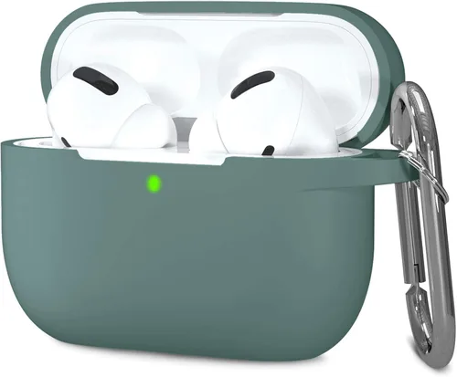 Miniatura 24 de Funda de silicona con iluminación nocturna para AirPods Pro, Hamile con llavero para Apple Airpod Pro 1ª/2ª generación 2019 2022, para mujeres