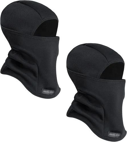KOOLSOLY Pasamontañas para niños, gorro de invierno, calentador facial para clima frío, máscara de esquí para niños y niñas