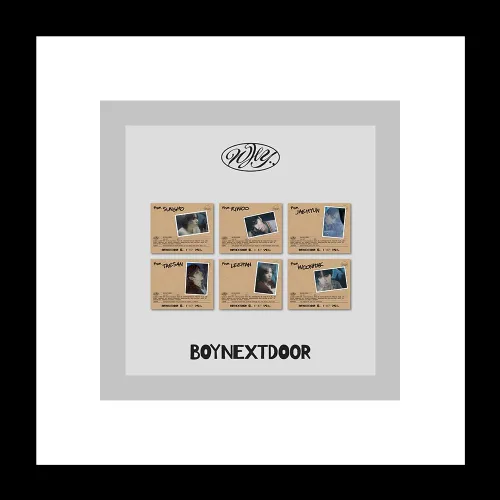 Miniatura 8 de BOYNEXTDOOR POR QUÉ.. 1er álbum EP Póster plegable en paquete+Foto+Postal+Tarjeta Fotos+Pegatina+Seguimiento Sellado BND DAZED Versión