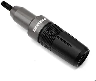 Miniatura 15 de TEMKIN W para Suzuki Gixxer SF250 Sf 250 SF250 150 125 SF motocicleta CNC Accesorios protección contra caídas Deslizador de escape deslizante B Negro