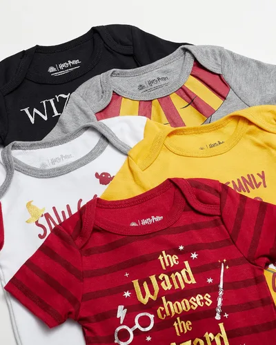 Miniatura 6 de Harry Potter Body de manga corta para bebé, paquete múltiple de regalo para bebé niña o niño, ropa de bebé