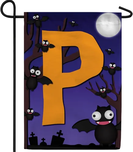 Miniatura 13 de Bandera de jardín con monograma de América Forever de 12.5 x 18 pulgadas, letra B, de doble cara, banderas pequeñas para exteriores, fiestas, patio