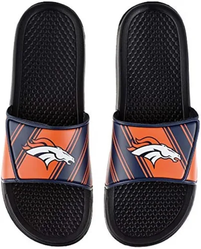 Miniatura 20 de FOCO mens NFL Team Logo Legacy Sport Slide Sandals