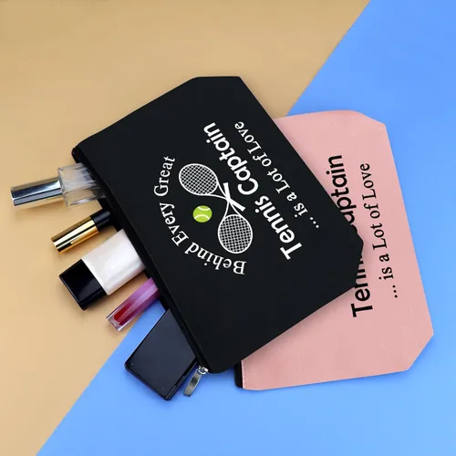 Miniatura 4 de Mikela Regalos de capitán de tenis para mujer, Negro y rosado