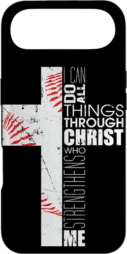 Miniatura 26 de iPhone XR Baseball Phone Cases Teen Boys Coaches Christian Cross Regalos Case