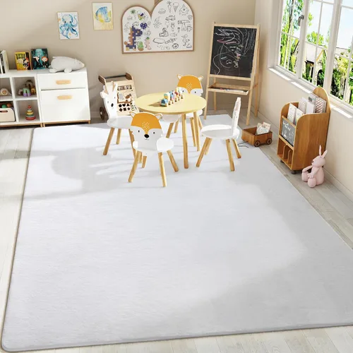 Miniatura 152 de Amearea Alfombras modernas para dormitorio, sala de estar, alfombra de espuma viscoelástica gruesa de 4 x 6 pies, alfombra de espuma viscoelástica