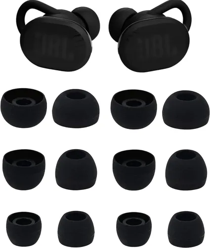ALXCD Puntas para los oídos compatibles con JBL Endurance Race 2 Sport Earbuds, 6 pares S/M/L tamaños de repuesto de silicona suave, compatible con