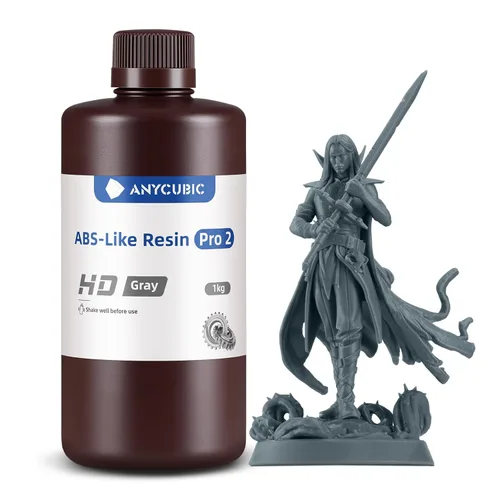 Miniatura 15 de ANYCUBIC ABS-Like Resin Pro 2, Resina de impresora 3D de 8K actualizada con resistencia y durabilidad mejoradas, alta precisión, bajo olor, amplia