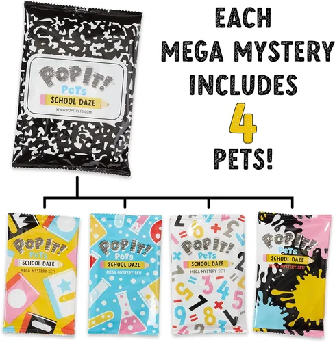 Miniatura 4 de Buffalo Games Pop It Pets – Temporada 2 – El paquete MEGA – El mejor juguete sensorial – Burbujas que estallan y personajes adorables – Mapa