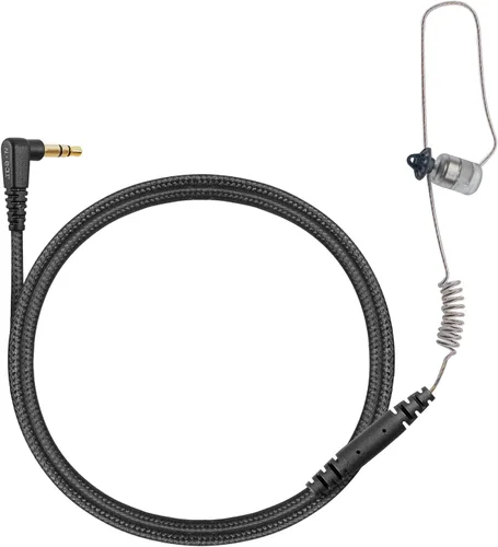N-ear 360 Flexo - Auricular de una sola oreja de tela de fibra trenzada dinámica (conector de 0.138 in, 22 pulgadas)