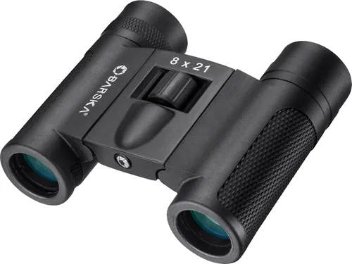 Barska AB13273 Lucid View - Binoculares compactos 8x21 para adultos y niños, observación de aves, caza, deportes, etc