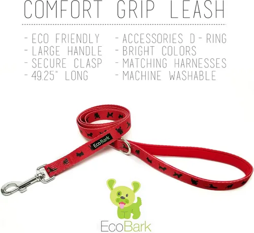 Miniatura 75 de EcoBark Correa para Perro - Correas Cómodas y Reflectantes con Asa Acolchada - Fuerte y Duradera de Alta Resistencia - Entrenamiento y Tiro