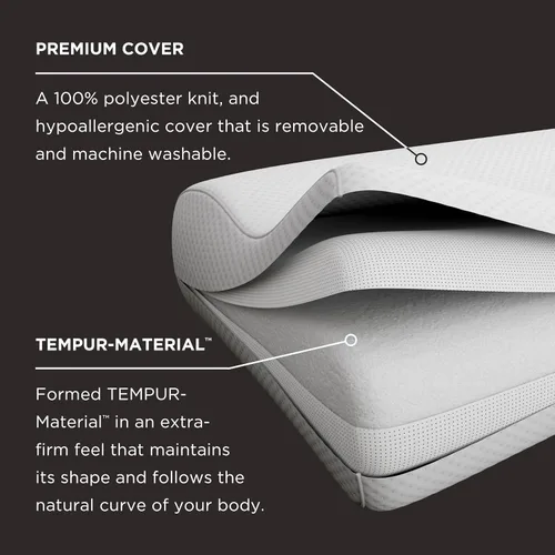 Miniatura 7 de Tempur-Pedic TEMPUR - Almohada para el cuello, perfil pequeño, color blanco