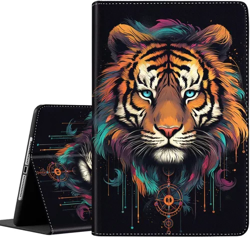 Miniatura 32 de Funda para 9.7 pulgadas 2017 2018/iPad air/iPad Air 2, apagado automático/encendido multiángulo de visión delgada folio caso de la cubierta