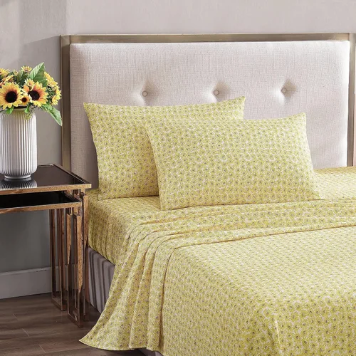 Miniatura 2 de Betsey Johnson - Juego de sábanas de tamaño king, ropa de cama sedosa y ligera, resistente a la decoloración y a las arrugas