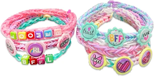 Miniatura 6 de Rainbow Loom BFF Mega Button Set con nuevo BFF Loom