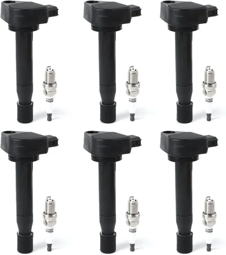 Miniatura 21 de Paquete de 5 bobinas de encendido UF575 y bujías de iridio compatibles con Audi A3 2004-2013, A4 2005-2016 y Volkswagen Jetta 2005-2015, Tiguan