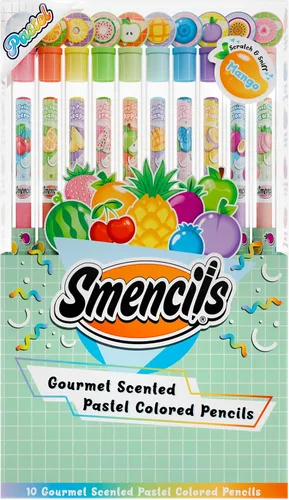Miniatura 14 de Lápices de grafito Smencils (paquete de 2) – Lápices perfumados gourmet patentados HB #2, 10 unidades, regalos para niños, útiles escolares Original