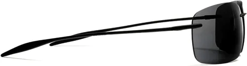 Miniatura 4 de SAMBA SHADES Maui Sports Navigator - Lentes de sol bifocales para hombres y mujeres, ultra flexibles TR90, color negro +2.25