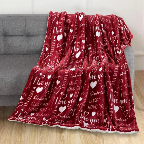Miniatura 10 de Elegant Comfort Manta de Sofá Reversible de Sherpa Sólida, Manta para Todas las Estaciones - Súper Suave, Acogedora y Afelpada - Manta Decorativa