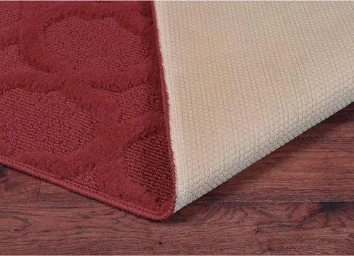 Miniatura 12 de Garland Rug Sparta - Alfombra antideslizante de polipropileno de 2 pies x 12 pies, color negro, ideal para salas de estar y pasillos, elegante