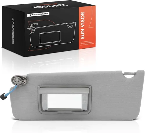 Miniatura 11 de A-Premium Parasol para conductor y pasajero compatible con Honda Pilot 2016-2022, Ridgeline 2017-2023, Passport 2019-2022 - con espejo de tocador