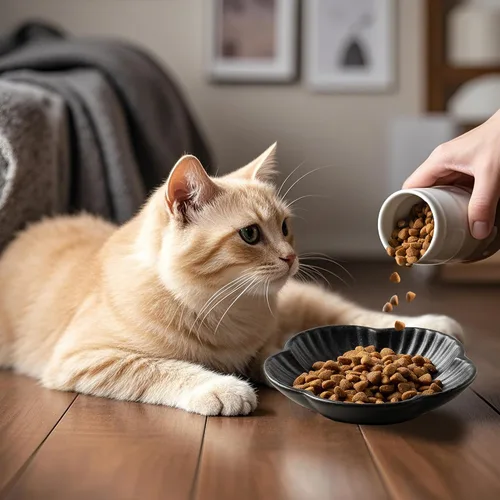 Miniatura 5 de Mecaikru Tazones de comida para gatos, platos de cerámica para gatos, plato para comida, agua y aperitivos, 4.72 pulgadas, uso en interiores