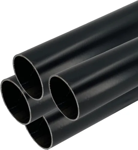 Miniatura 7 de Barra redonda resistente para armario de 48 pulgadas de diámetro, 1.22 pulgadas de diámetro, poste de ropa negro, 1 paquete