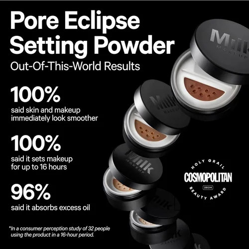 Miniatura 2 de Milk Makeup Pore Eclipse Matte Translucent Setting Powder – Controls Shine, Blurs Pores + Sets Makeup Up to 16 Hours – Weightless, Talc-Free Formula